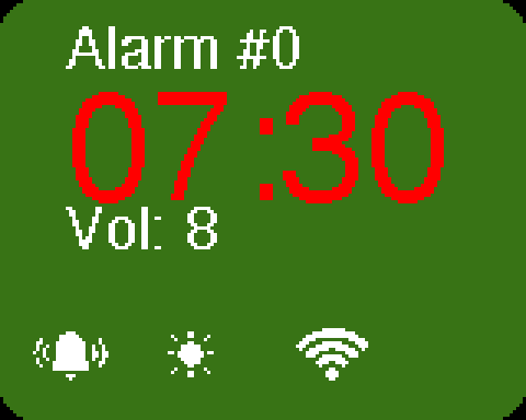 The volume-editing screen